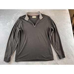 The Normal Brand Pullover Mens XLT Quarter Zip Bear Long Sleeve Casual Preppy